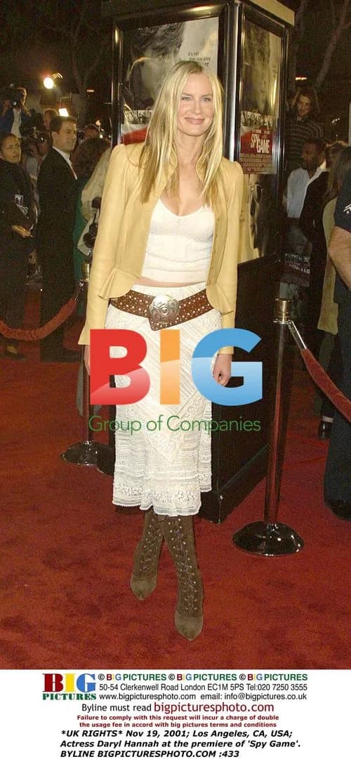 Daryl Hannah at 'Spy Game' Premiere