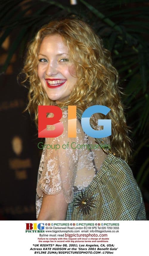 Kate Hudson at 'Stars 2001 Benefit Gala'