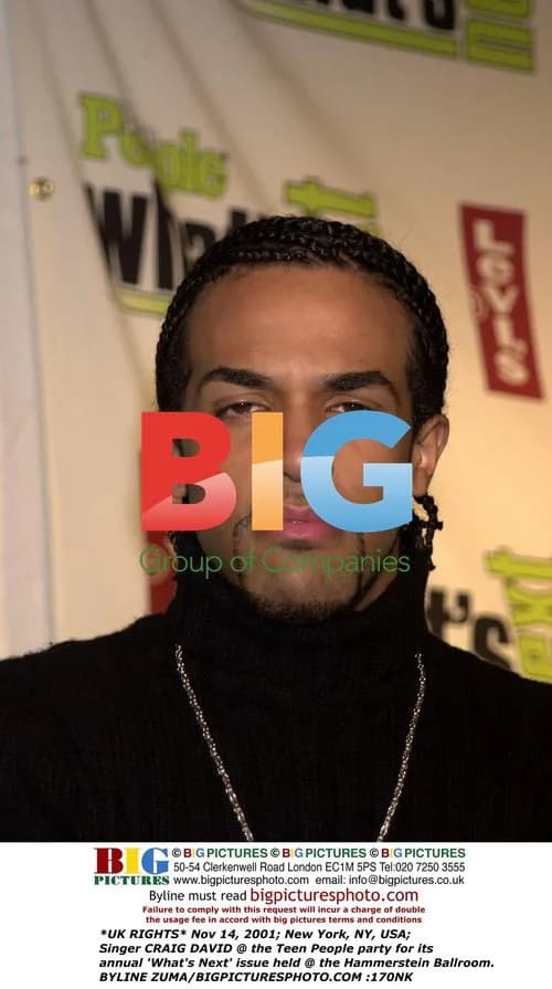 Craig David @ Teen People party