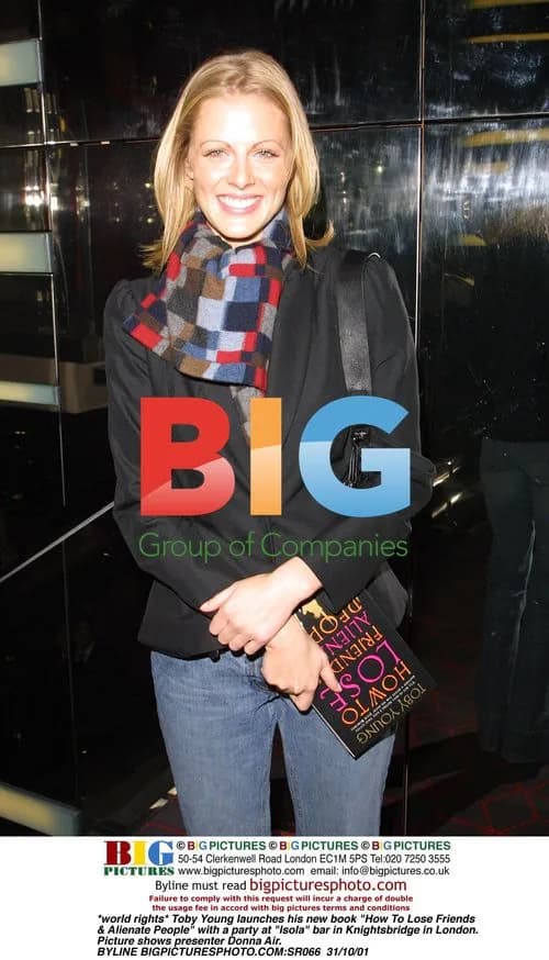 Toby Young book launch with Donna Air