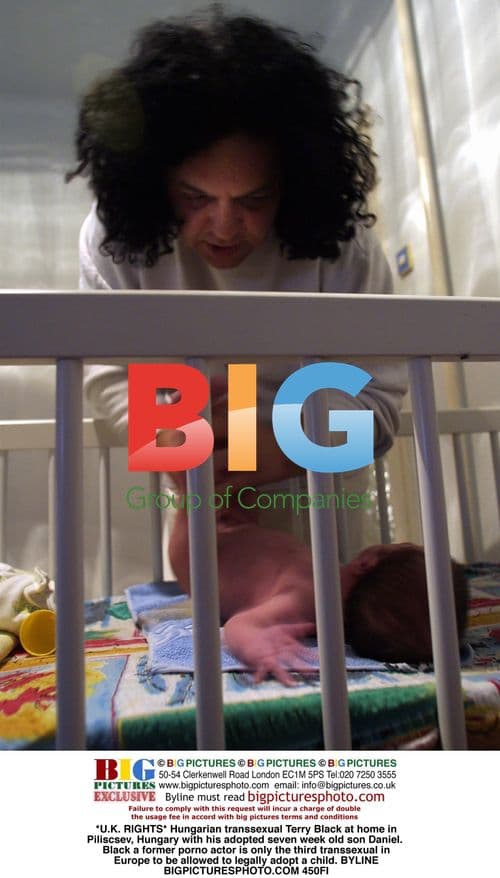 Hungarian Transsexual Terry Black Adopts Son