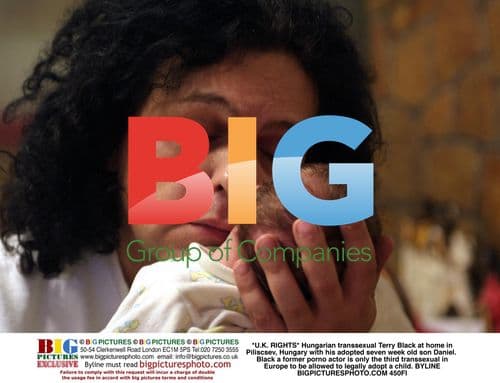 Terry Black, Hungarian Transsexual, Adopts Son