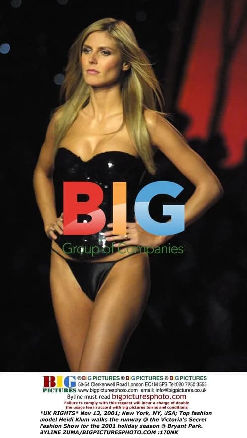 Heidi Klum at Victoria's Secret Fashion Show