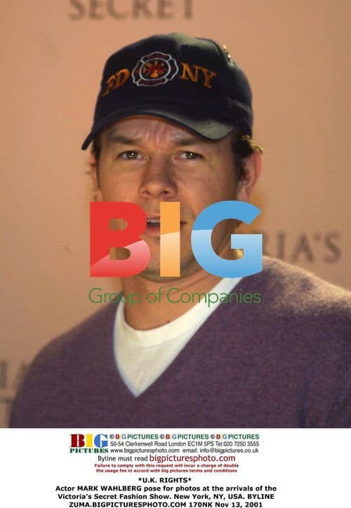 MARK WAHLBERG at Victoria's Secret Fashion Show