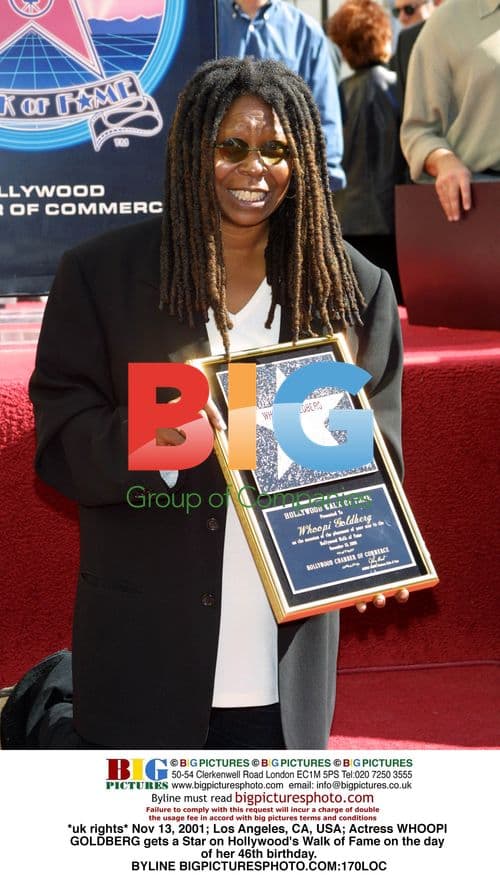 Whoopi Goldberg receives Hollywood Walk of Fame star