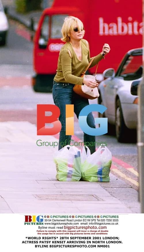 Patsy Kensit Arriving Home