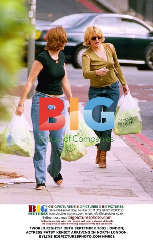 Patsy Kensit Arriving Home in London