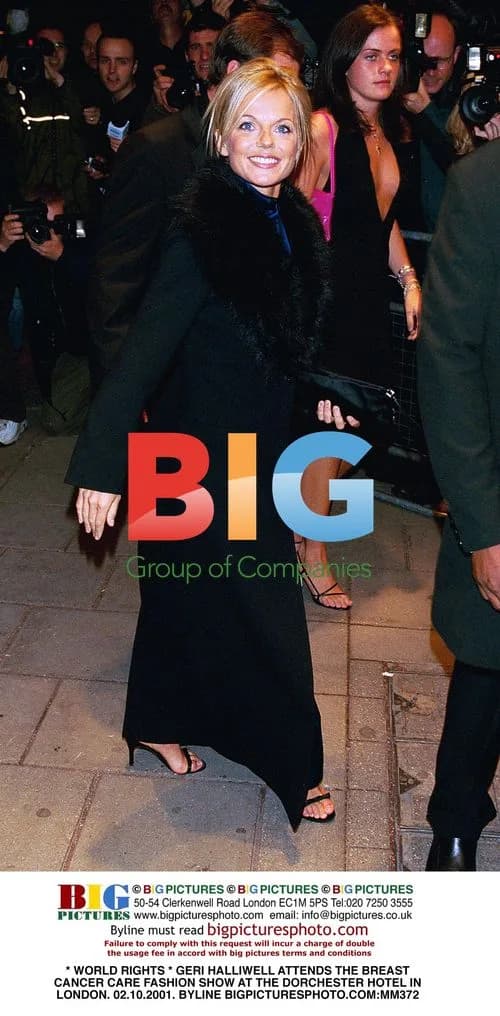 Geri Halliwell at Breast Cancer Care Fashion Show