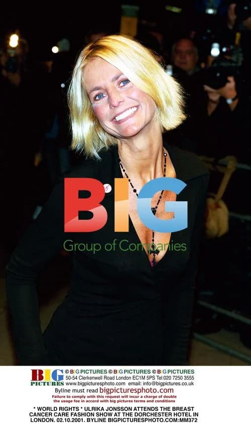 Ulrika Jonsson at Breast Cancer Care Fashion Show