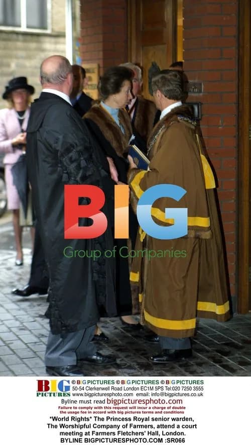 The Princess Royal attends Farmers Fletchers' court meeting