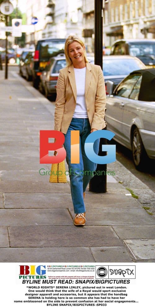 SERENA LINLEY Spotted in West London