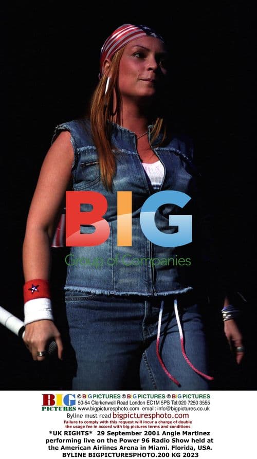 Angie Martinez Performs on Radio Show