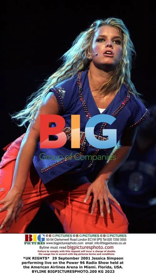 Jessica Simpson Performs on Power 96 Radio Show