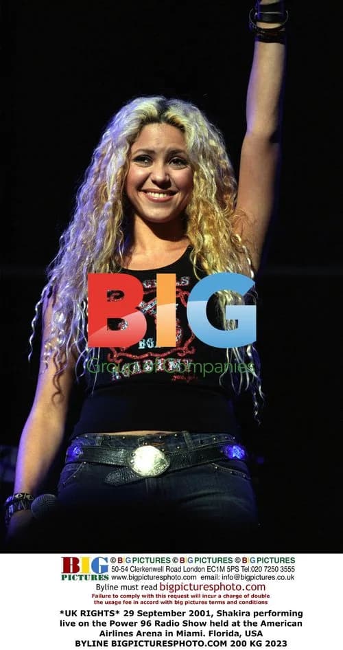 Shakira Performs Live on Power 96 Radio Show
