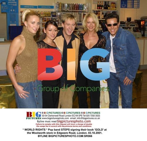 STEPS signing book 'GOLD' in London