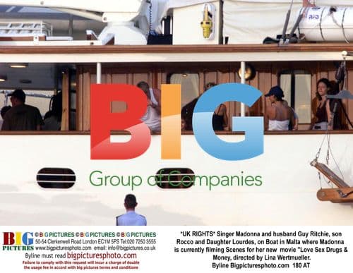 Madonna and Family on Boat in Malta