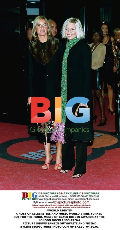 Tamzin Outhwaite at MOBO Awards