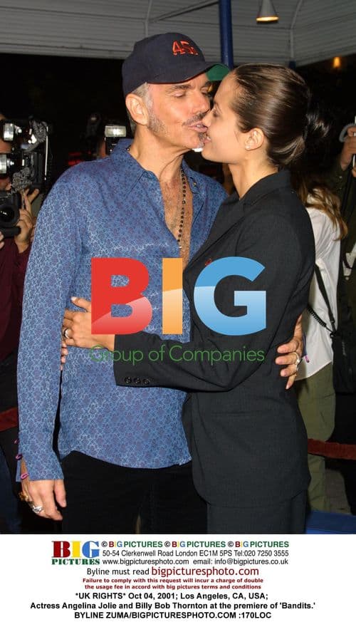 Angelina Jolie and Billy Bob Thornton at 'Bandits' Premiere
