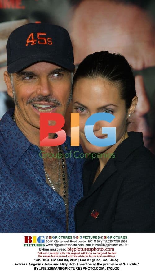 Angelina Jolie and Billy Bob Thornton at 'Bandits' premiere