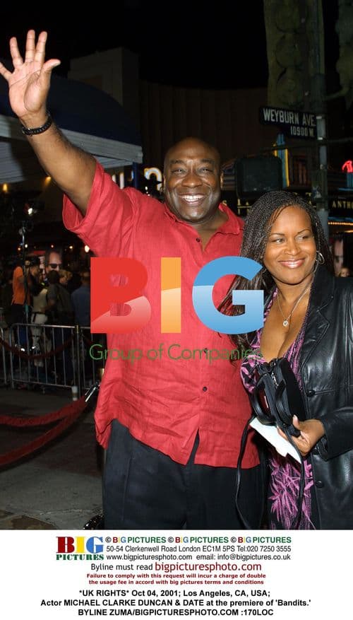 Michael Clarke Duncan at 'Bandits' premiere