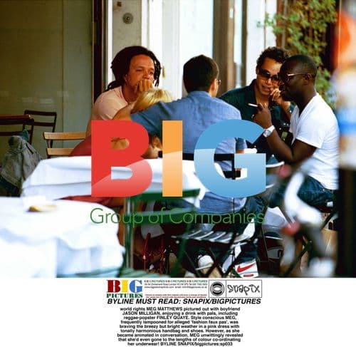 Meg Matthews Spotted with Boyfriend and Friends