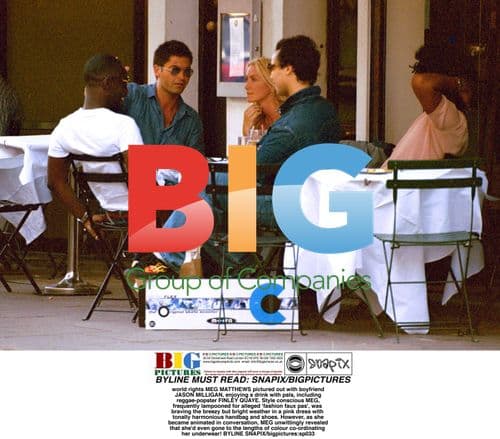 Meg Matthews spotted with boyfriend