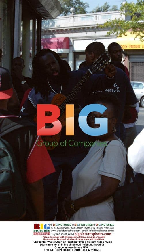 Wyclef Jean films video in childhood neighborhood