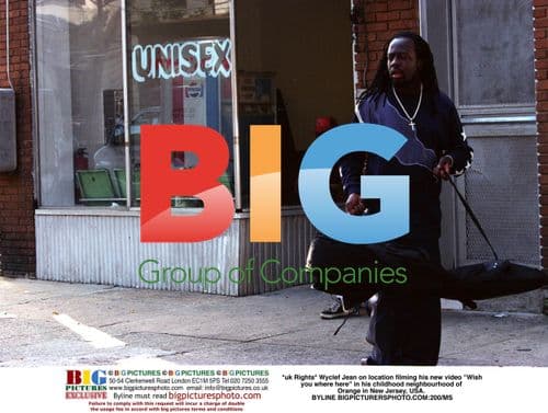 Wyclef Jean films new video in New Jersey