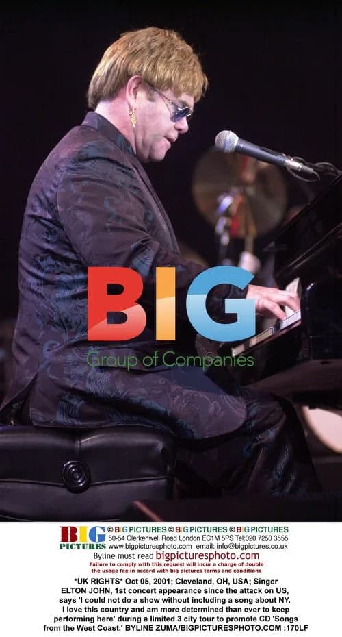 Elton John's Post-9/11 Concert Appearance