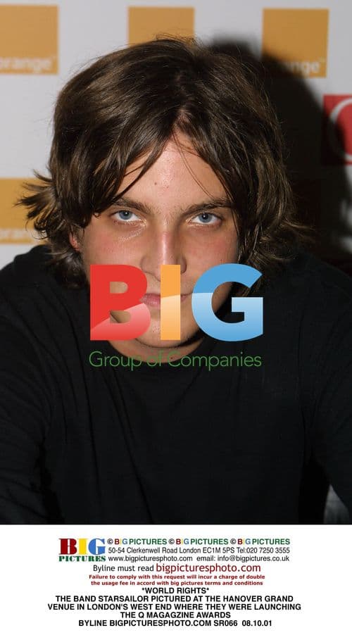 Starsailor Band at Q Magazine Awards Launch