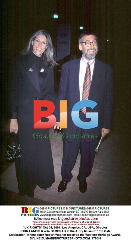 John Landis and wife Deborah at Autry Museum Gala