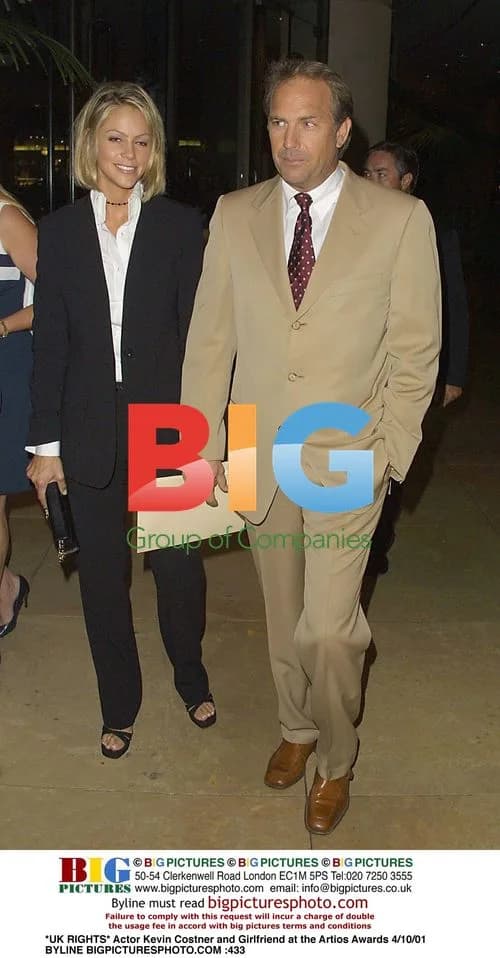 Kevin Costner and Girlfriend at Artios Awards