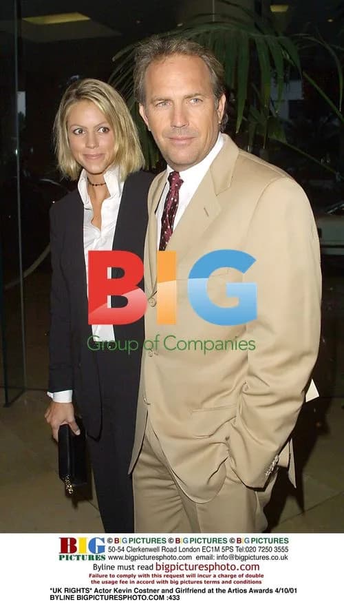 Kevin Costner and Girlfriend at Artios Awards