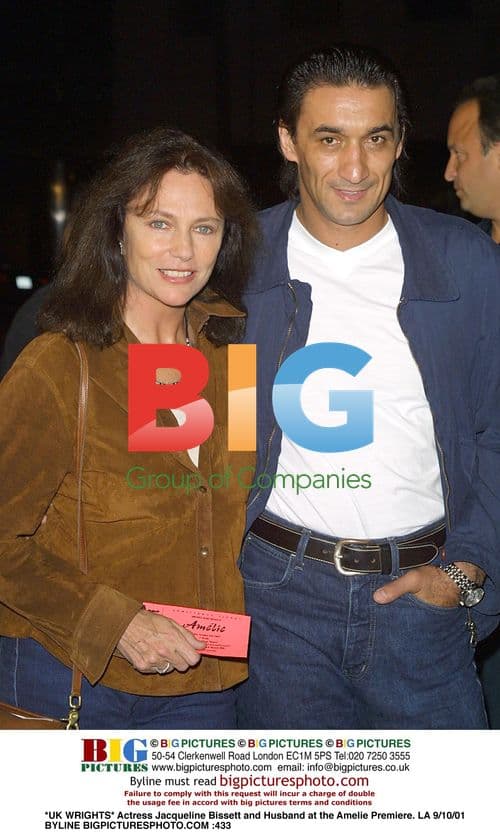 Jacqueline Bissett & Husband at Amelie Premiere