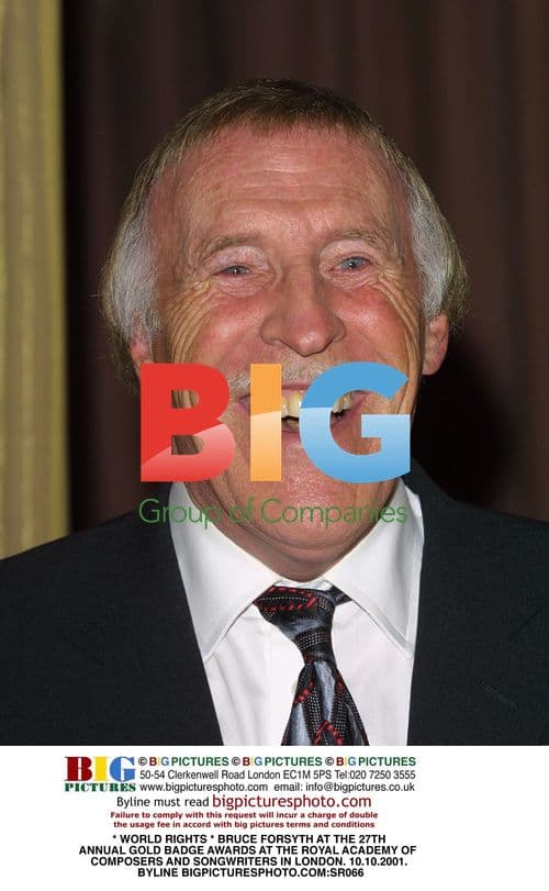 Bruce Forsyth at Gold Badge Awards