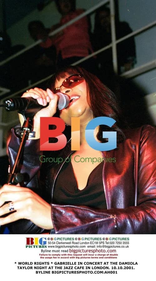 Gabrielle Performing at Jazz Cafe
