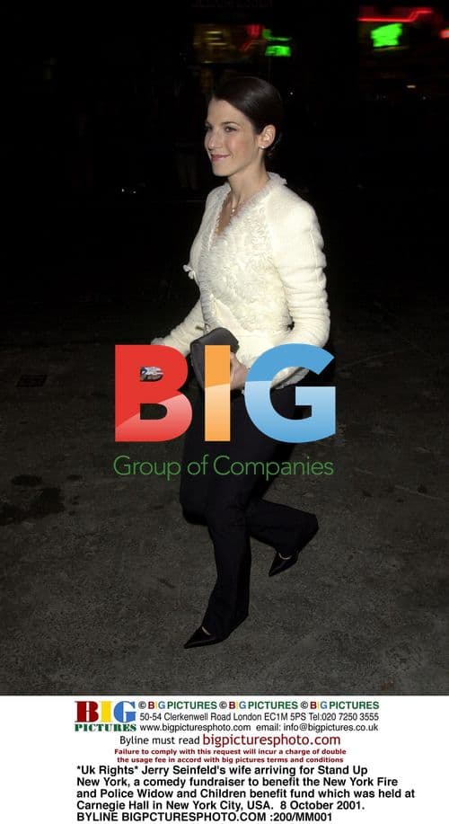 Jerry Seinfeld's wife at Stand Up New York