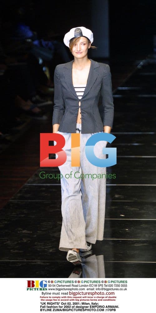 Emporio Armani Fall 2002 Fashion Show