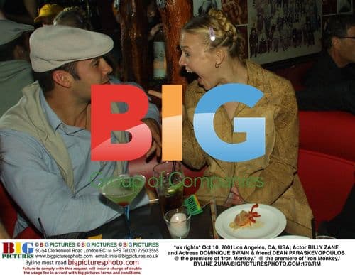 BILLY ZANE, DOMINIQUE SWAIN at 'Iron Monkey' Premiere