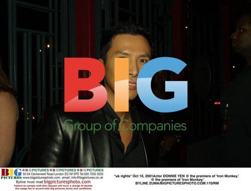 Donnie Yen at 'Iron Monkey' premiere