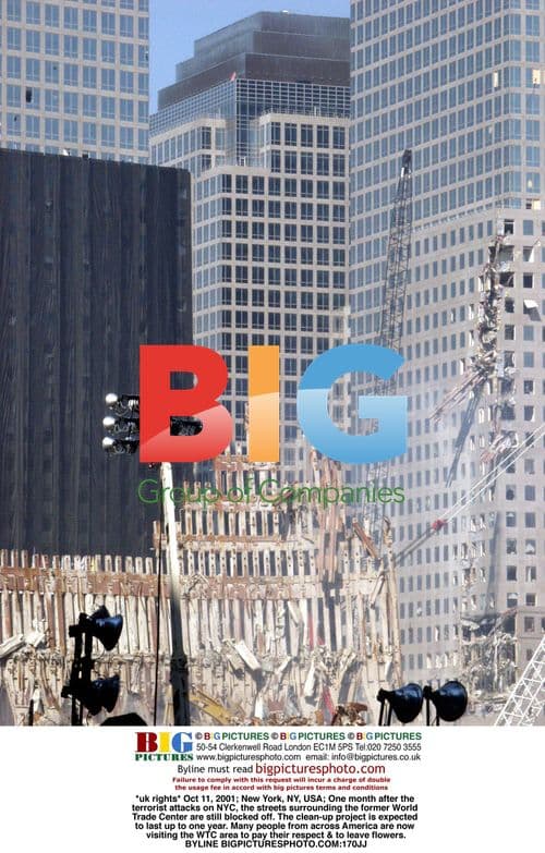 One month after 9/11 attacks