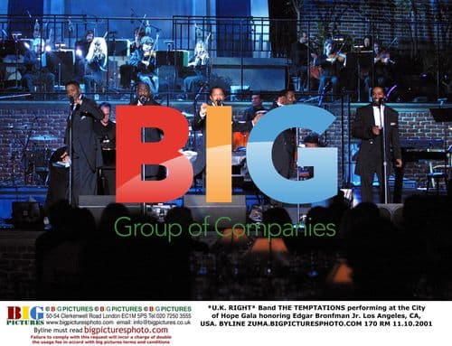 THE TEMPTATIONS performing at City of Hope Gala