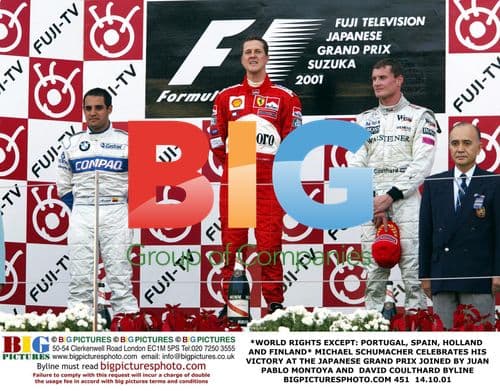 Michael Schumacher Wins Japanese Grand Prix
