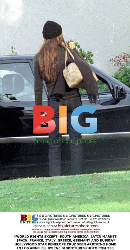 Penelope Cruz Arriving Home in LA