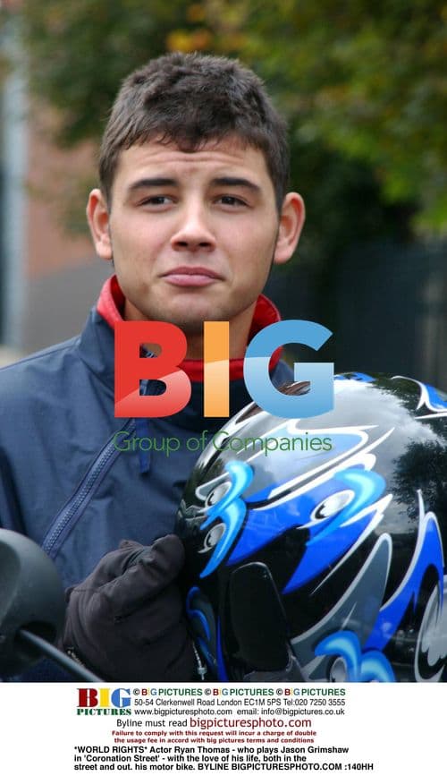 Actor Ryan Thomas as 'Coronation Street' character