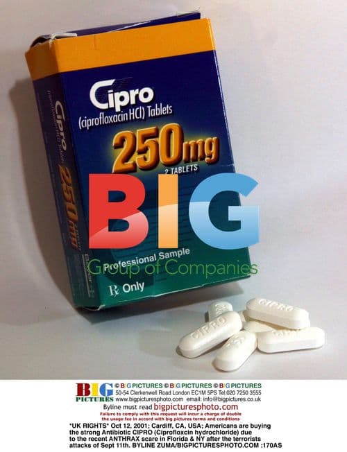 Americans buy CIPRO antibiotic due to Anthrax scare