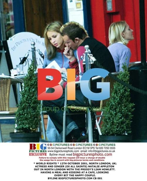 Natalie Appleton and Liam Howlett Out