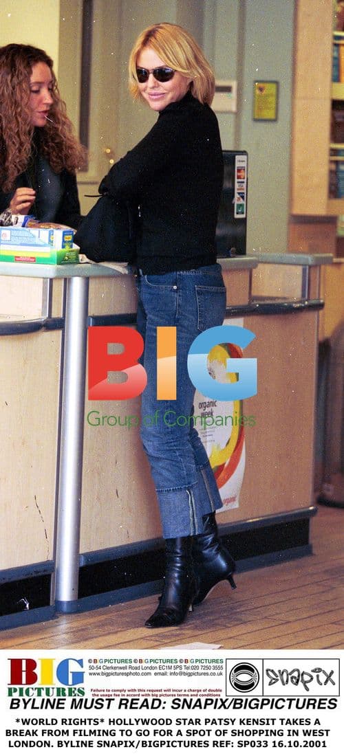 Patsy Kensit takes a shopping break in West London