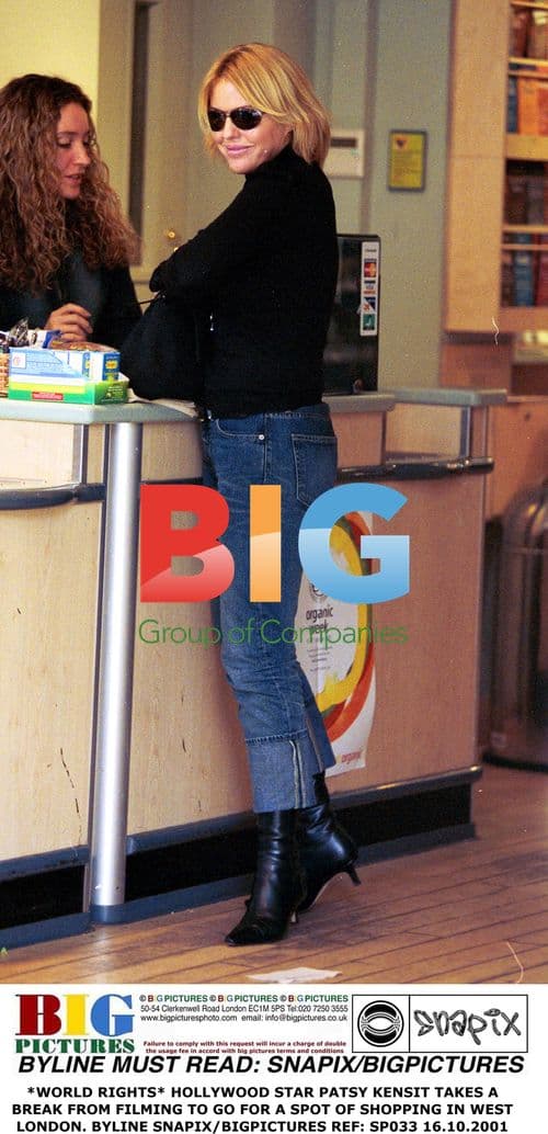 Patsy Kensit on a Shopping Break in West London
