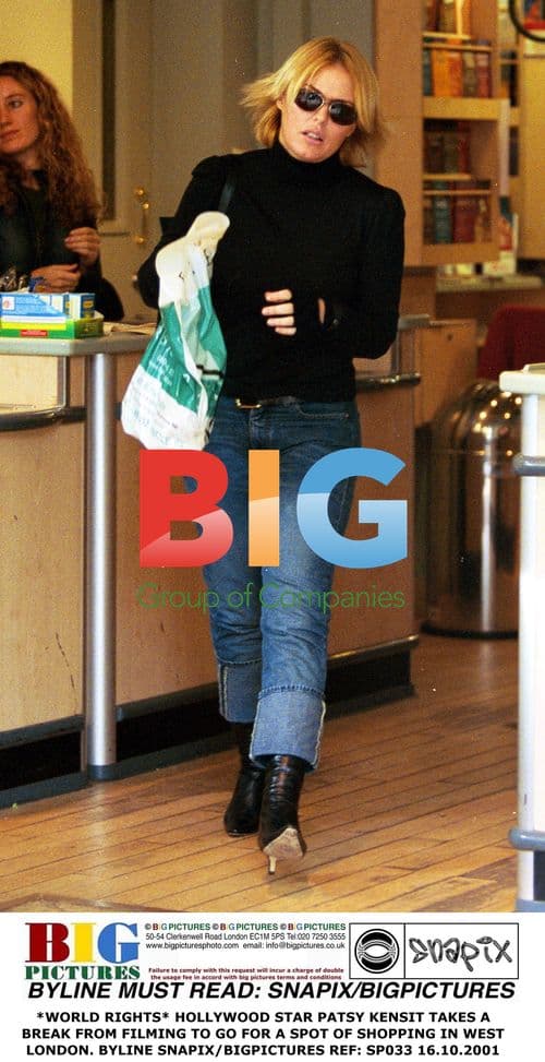 Patsy Kensit shopping in West London